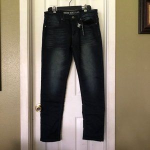 Men’s Vintage Genes Black Jeans-Color Blue-New!